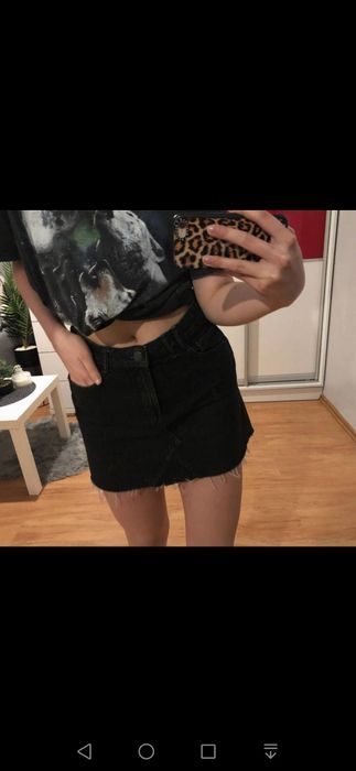 Jeansowa spódniczka Sinsay