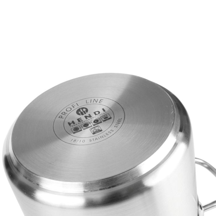 Garnek średni profi line z pokrywką 7 l śr. 240 x 150 h - hendi