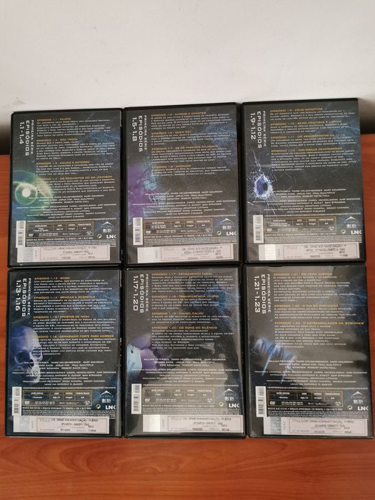 DVD's - CSI Las Vegas - Crime sob Investigação (1.Temporada)