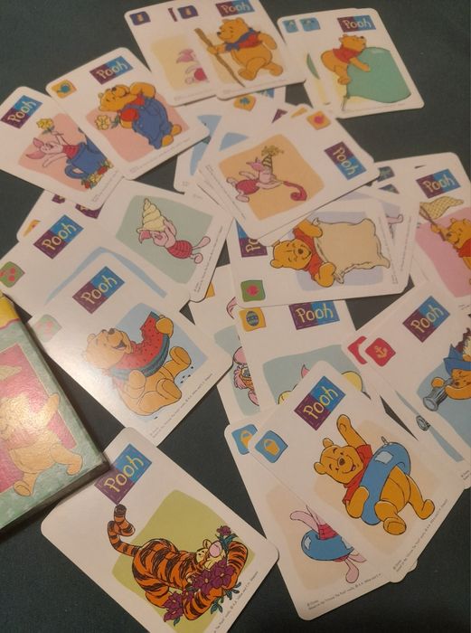 Dwa zestawy kart do Piotrusia - Kubuś Puchatek & Zwierzogród