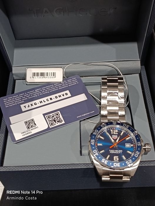 Tag Heur relógio homem Fórmula 1