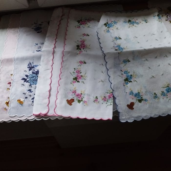 Eleganckie Chusteczki do nosa z batystu