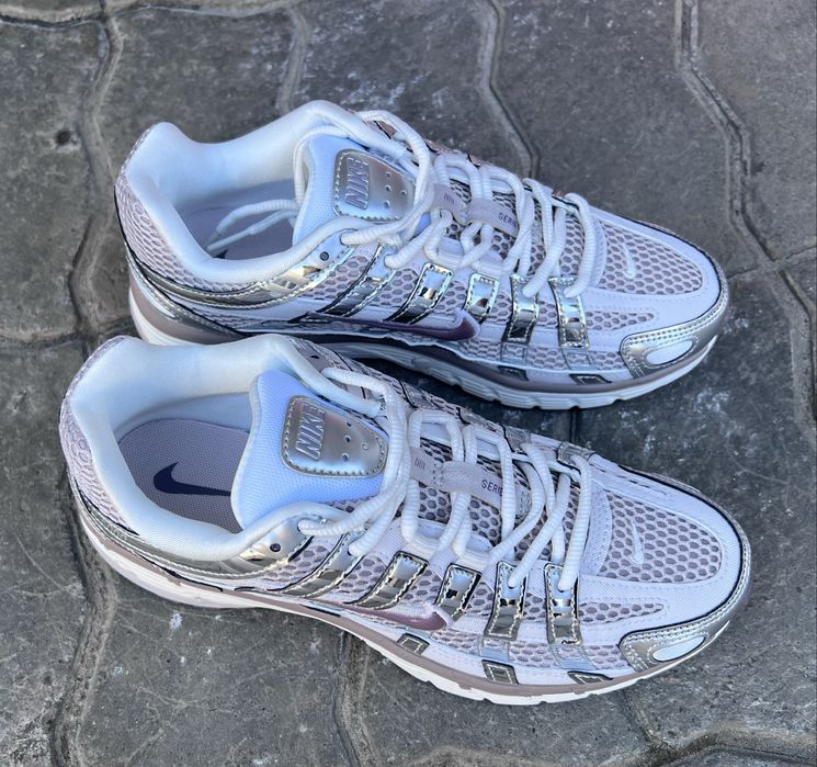 Жіночі кросівки Nike P-6000 Platinum Violet Vast Grey 36-41.