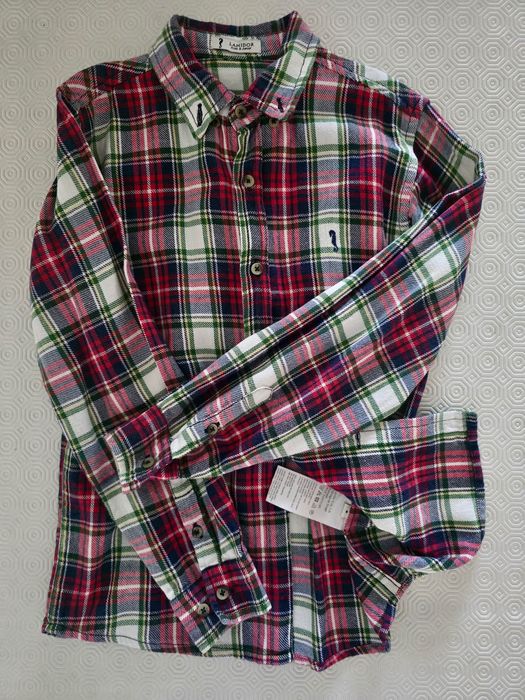 Camisa Xadrez Flanela Lanidor - Rapaz 8 anos