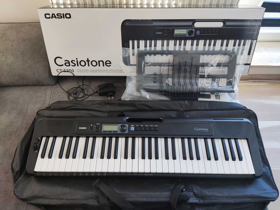 Keyboard Casio CT-S300 + pokrowiec