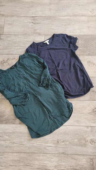 H&M New look dwie bluzki ciążowe M/L