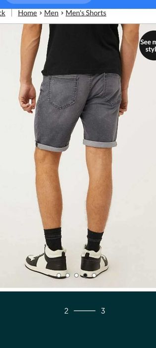 Шорты джинсовые XS, George