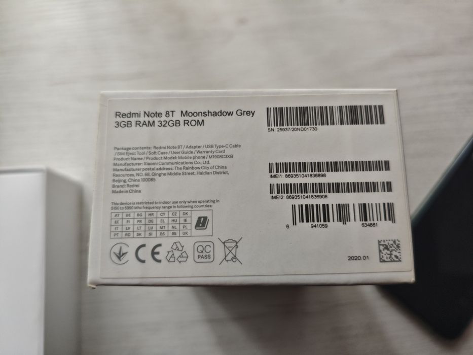 Redmi Note 8T 3/32 хороший стан