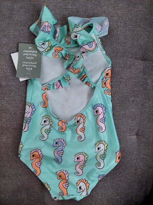 Суцільний купальник для дічинки hm,98/104 р.