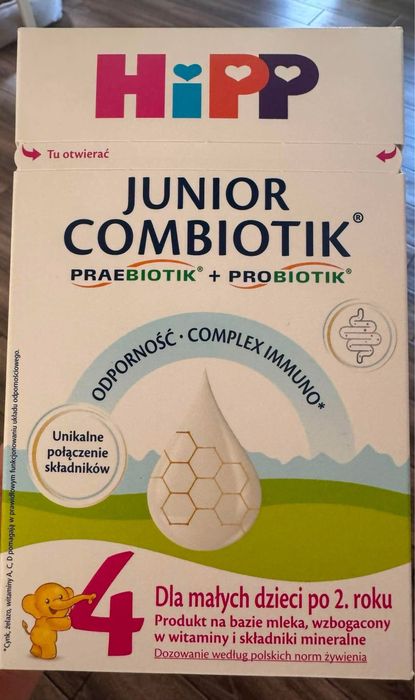 Hipp junior 4 mleko