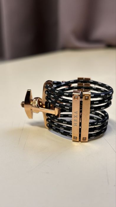 Abraçadeira Silverstein Hexa Rose Gold Clarinete