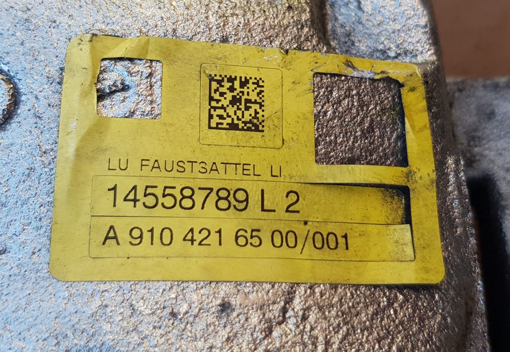 Zacisk hamulcowy NOWY Mercedes Sprinter 907 910 A‌9‌10‌4‌2165‌0‌0