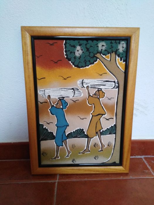 Pintura original de areia