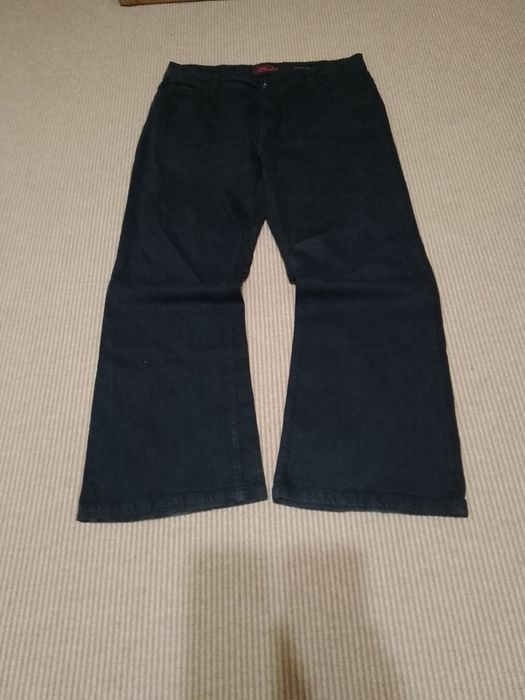 Чёрные клёш джинсы Zara flared type bootcut archive