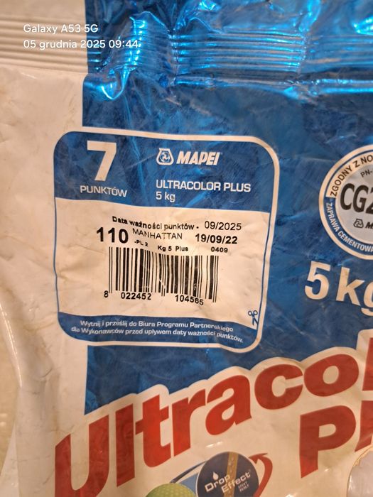 Fuga Mapei manhattan 110  5 kg