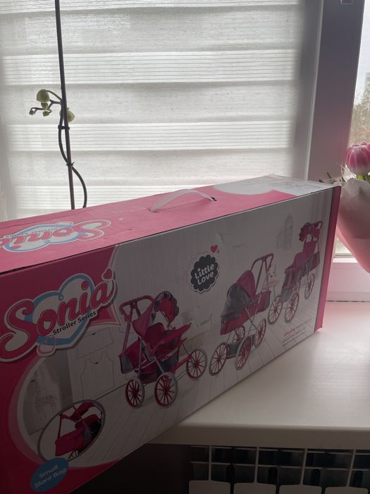 Коляска дитяча іграшкова