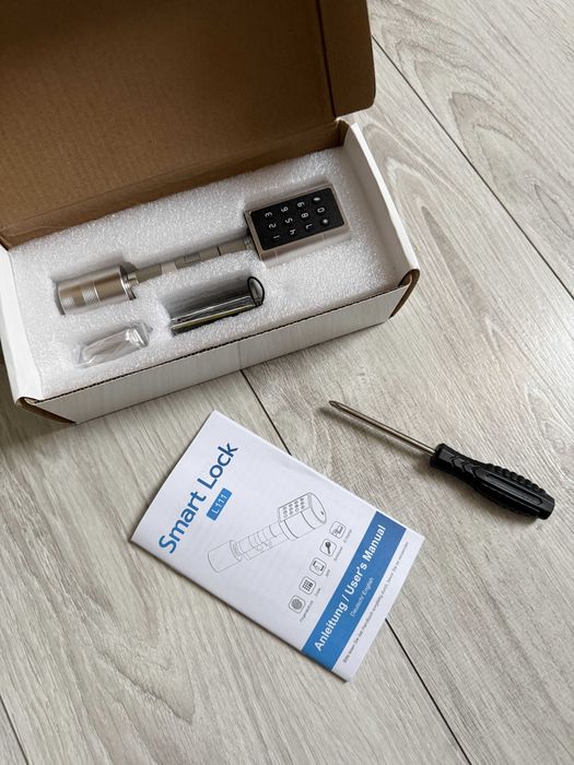 Smart cylinder lock zamek elektroniczny odcisk palca nfc klawiatura tuya