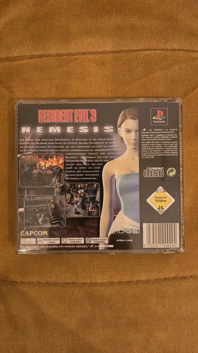 Resident Evil 3: Nemesis / PS1 / PSX / Wyprzedaż prywatnej kolekcji