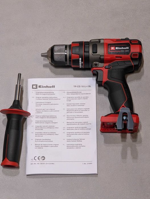 Einhell , 60Nm, udar, bezszczotkowy, wiertarko-wkrętarka TP-CD 18 Li-i