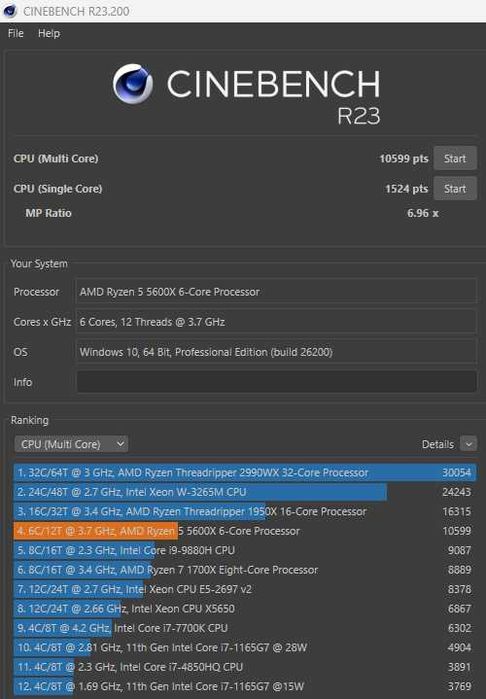 Procesor Ryzen 5 5600X