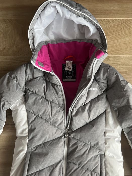 Kurtka i spodnie zimowe dla dziewczynki  narty śnieg 140