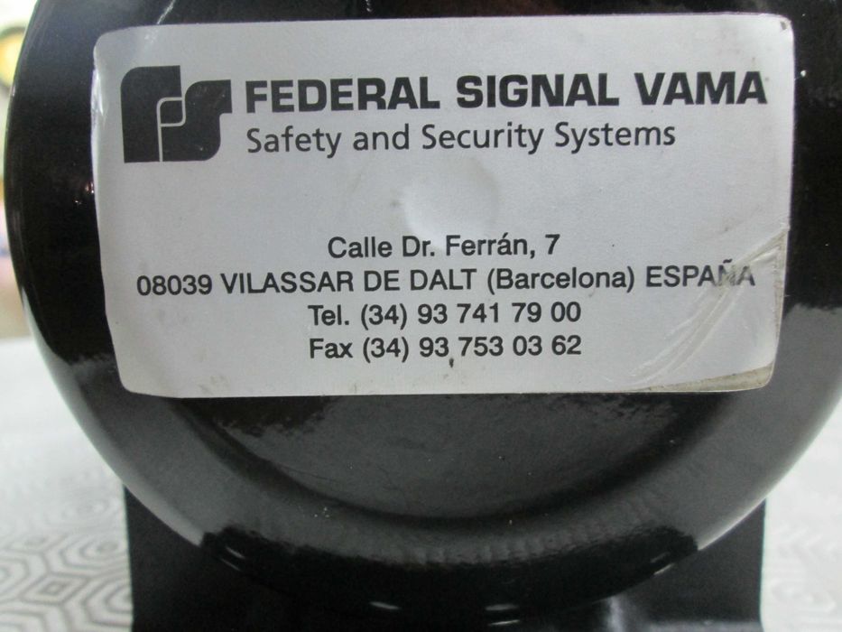Coluna para sirene (Federal Signal Vama)