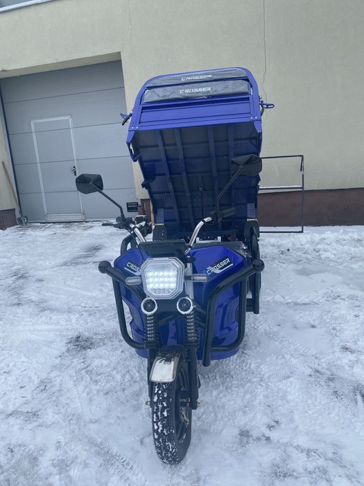 Трицикл вантажний електричний Crosser CARGO16 1200W  60V/58Ah