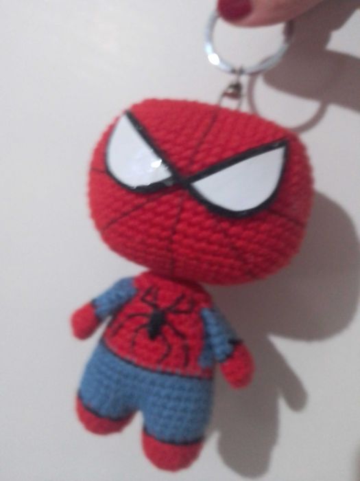 NOVO spiderman porta chave