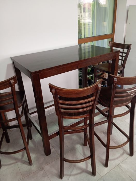 Стіл барний крісла барні  дерев'яні