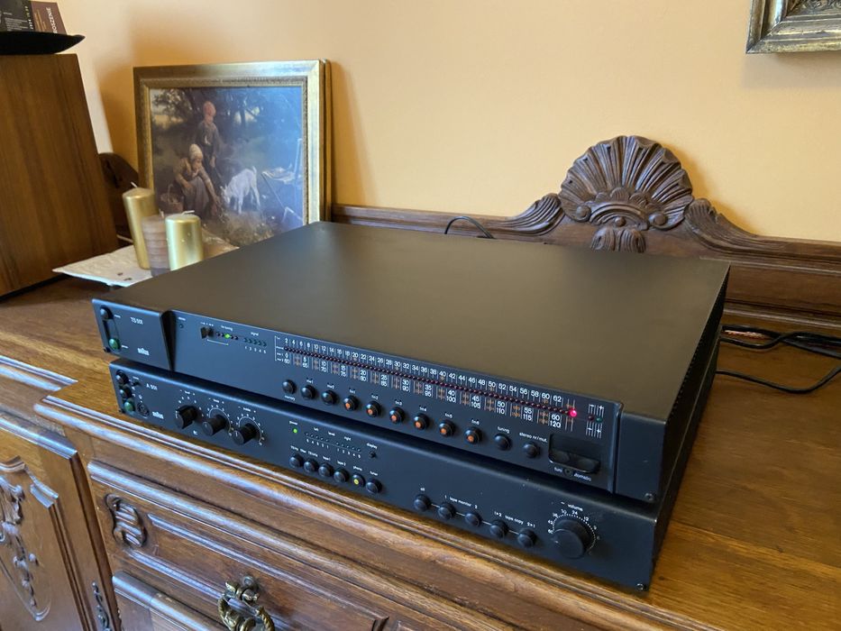 Wysokiej klasy tuner radiowy Braun TS-501! Design Dieter Rams, vintage