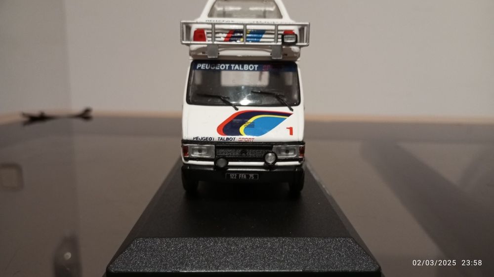Coleção 1/43 serviço de rally