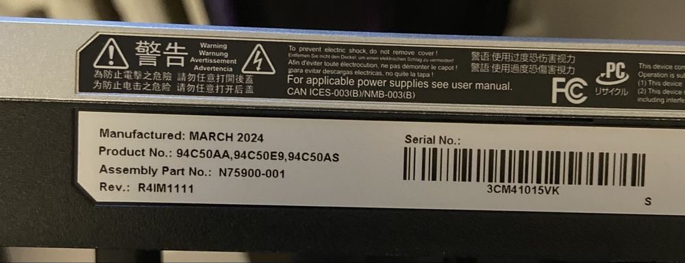 Monitor 27” HP 527sh