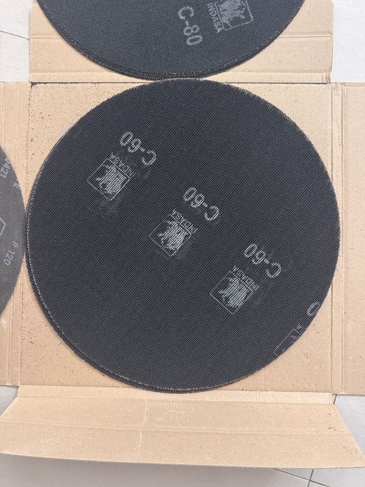Lote de Discos de Lixa NORTON Durite (13 unidades) – vários grãos