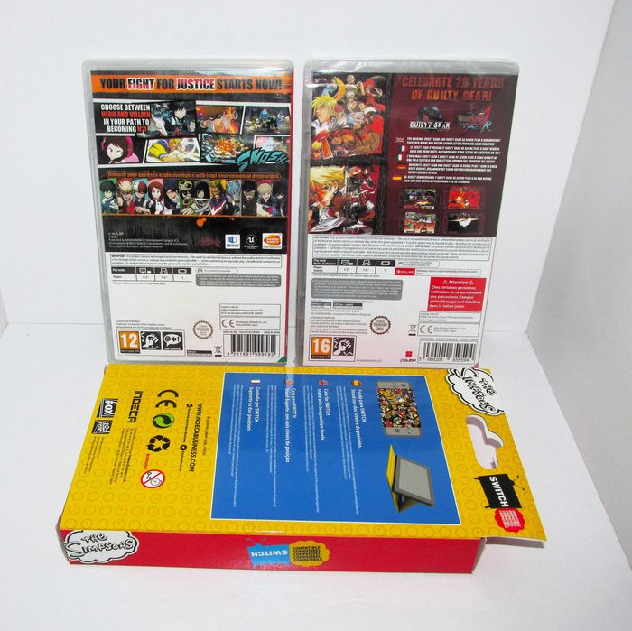 My Hero Academia + Guilty Gear + "The Simpsons" Protective Case - Nintendo Switch