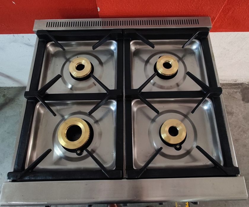 Fogão Industrial Junex 4 Queimadores + Forno | Linha 800