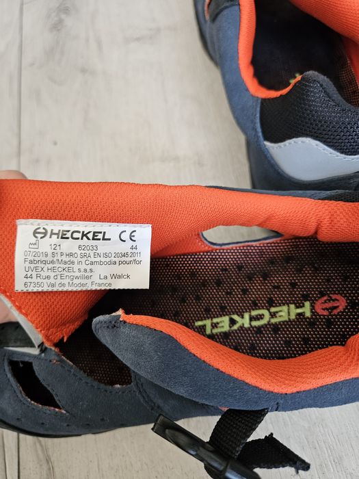 Buty robocze, heckel