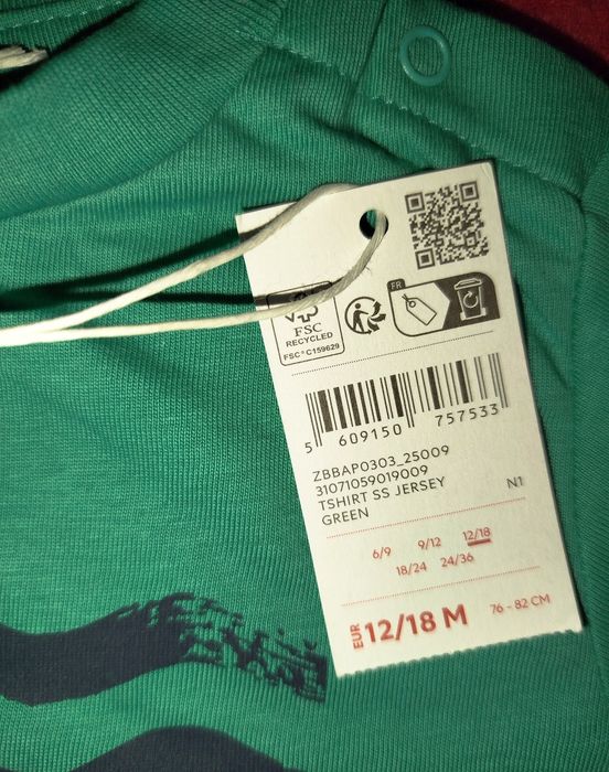 T-shirt Zippy bebé