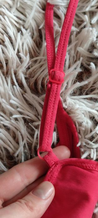 Basic top bluzka długa L/40/12 różowy regulowane ramiączka Vero Moda