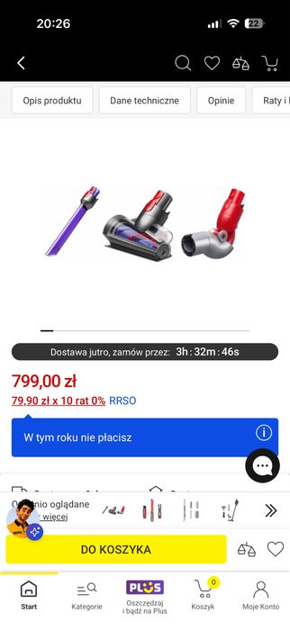 Dyson advanced cleaning kit, Dyson zestaw akcesoriow