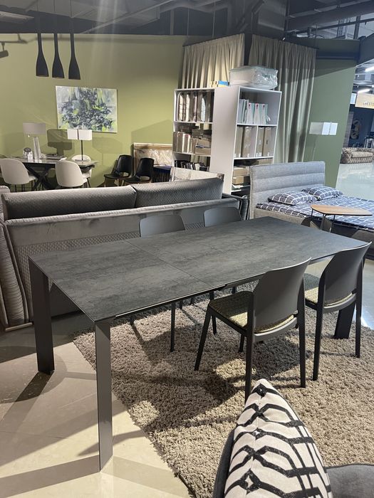 10% до свя! Італійський стіл з керамічною стільницею Diamante!