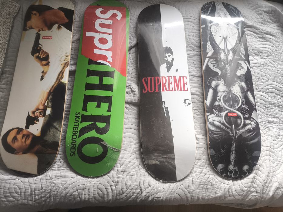 4x deck skateboarding deska