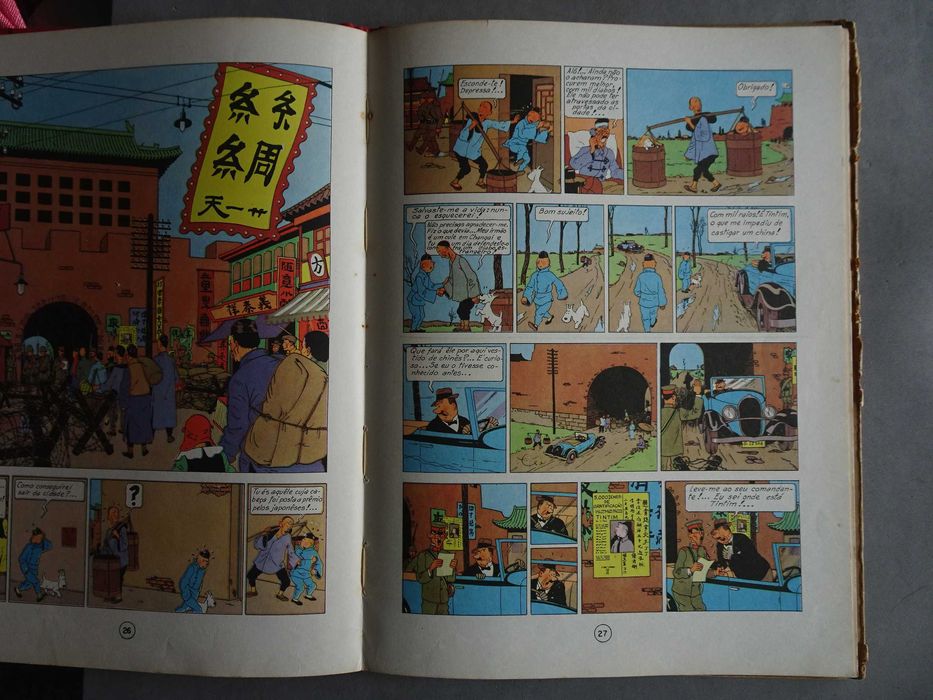 Livro Flamboyant - As aventuras de Tintim - O Loto Azul