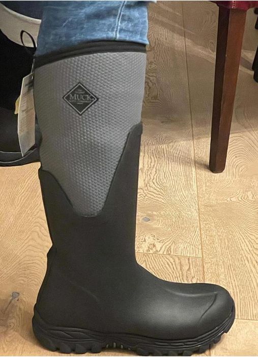 Сапоги резиновые Muck Boot Artic Sport II Tall Black/Grey 37