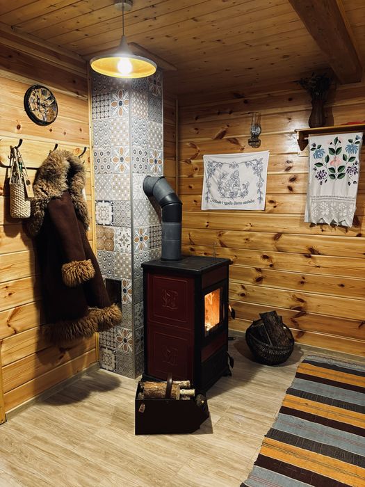 Chata na Podlasiu | Domek w lesie | Jacuzzi ogrodowe