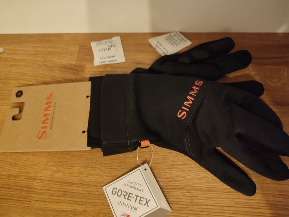 Simms GORE-TEX Infinium Flex Glove wiatroszczelne rękawice