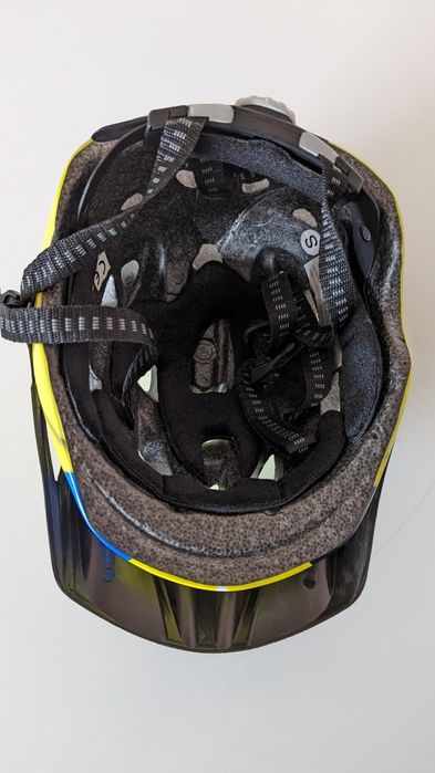 Шолом дитячий велосипедний ONRIDE Rider жовтий, розмір S (48-52 см)
