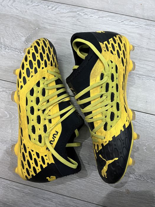 Korki buty do gry w nogę puma żółte czarne