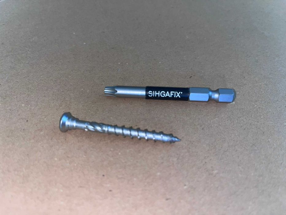 Wkręt SIHGA L-GoFix 5x50 idealne na taras - 1200 szt