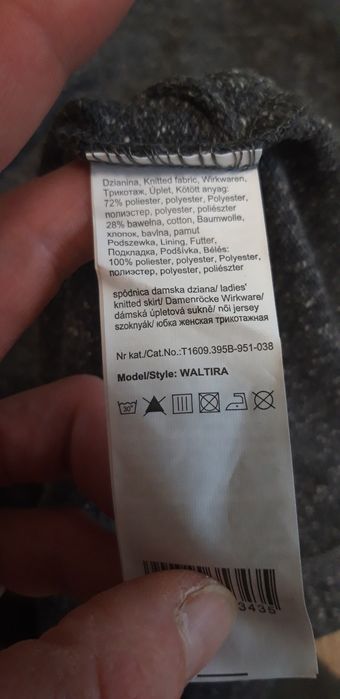 Tatuum maxi długa spódnica dzianinowa M 38