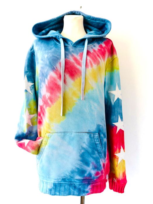 Męska bluza firmy Amiri rozmiar M kangurka niebieska